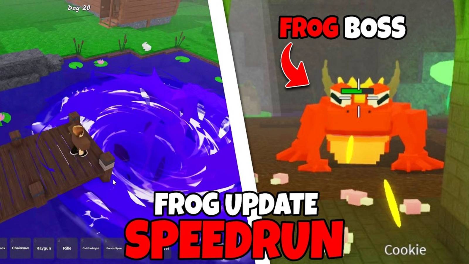 КАК ПРОЙТИ НОВОЕ ОБНОВЛЕНИЕ ЛЯГУШЕК в 99 Ночей в Лесу РОБЛОКС смотреть онлайн