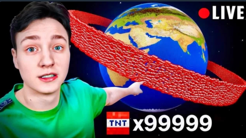 Я затроллил Стримера НЕВОЗМОЖНЫМ КОЛИЧЕСТВОМ ДИНАМИТА в Майнкрафт смотреть онлайн