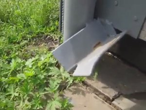 Откатные ворота.