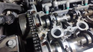 Toyota Camry, Тойота Камри замена муфты, фазорегулятора 2,4л, 2AZ-FE