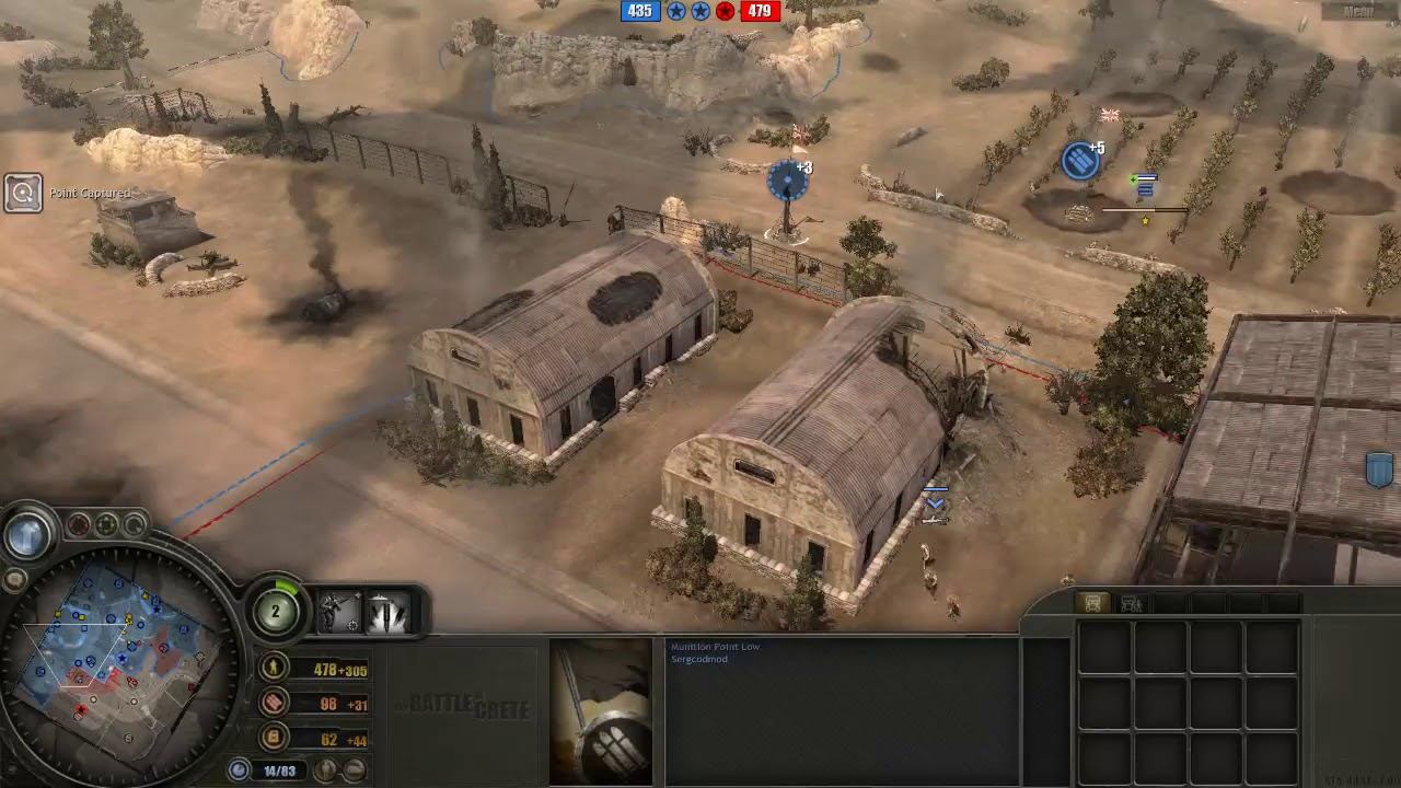 Battle of Crete mod (3.7.10) PvP, 2x2 Heraklion airfield map #25 смотреть онлайн
