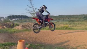 Школа мотокросса ZRT Тренировка прыжков