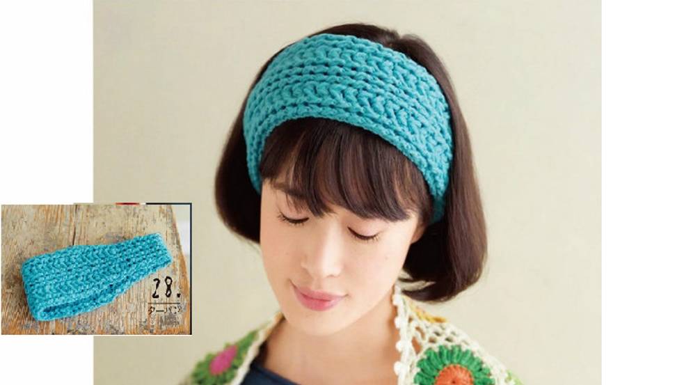 Повязка на голову крючком. Как вязать пышные столбики. Урок 129 Crochet HEADBAND tutorial смотреть онлайн