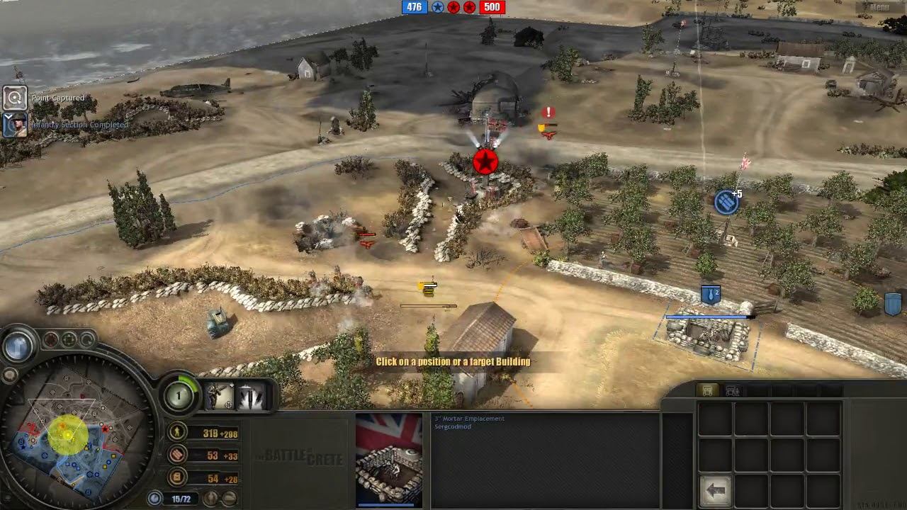 Battle of Crete mod (3.7.15) PvP, 2x2 Maleme map #1 смотреть онлайн
