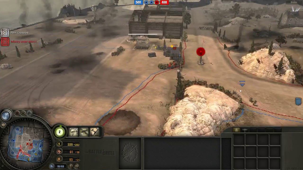 Battle of Crete mod (3.8.2) PvP, 2x2 Heraklion airfield map #2 смотреть онлайн