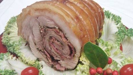 Рулет из свиной рульки - пошаговый рецепт смотреть онлайн