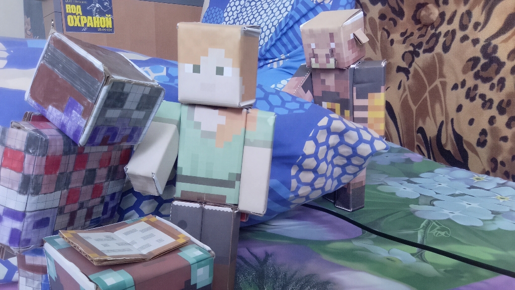 бумажный Майнкрафт 2 сезон 20 серия что они ищут? смотреть онлайн