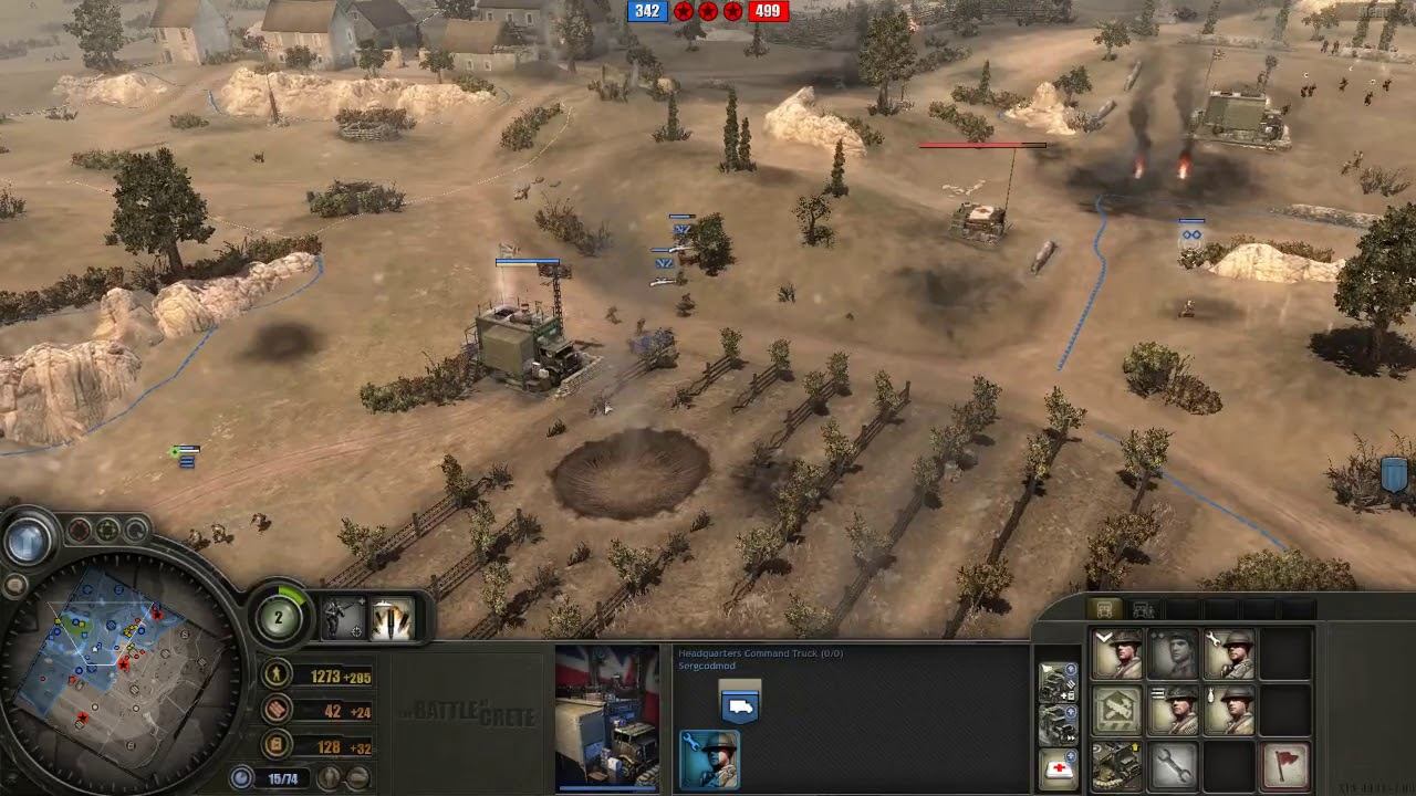 Battle of Crete mod (3.7.12) PvP, 2x2 Heraklion airfield map #51 смотреть онлайн