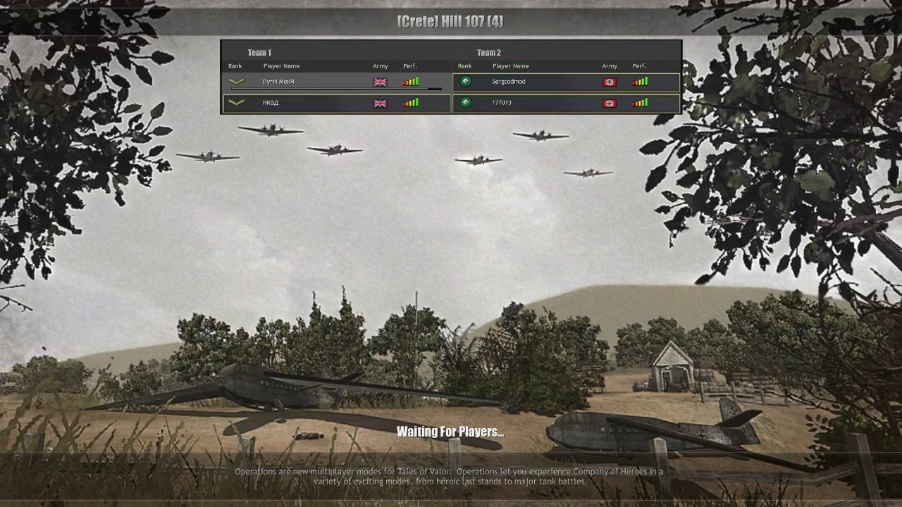 Battle of Crete mod (3.8.2) PvP, 2x2 Hill 107 map #4 смотреть онлайн