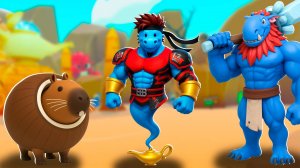 Брейнрот мемы уже в Эволюция Капибары Capybara Evolution Роблокс !