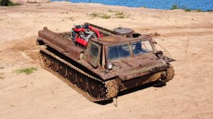 Газ 71 в карьере/ Испытание новой подвески