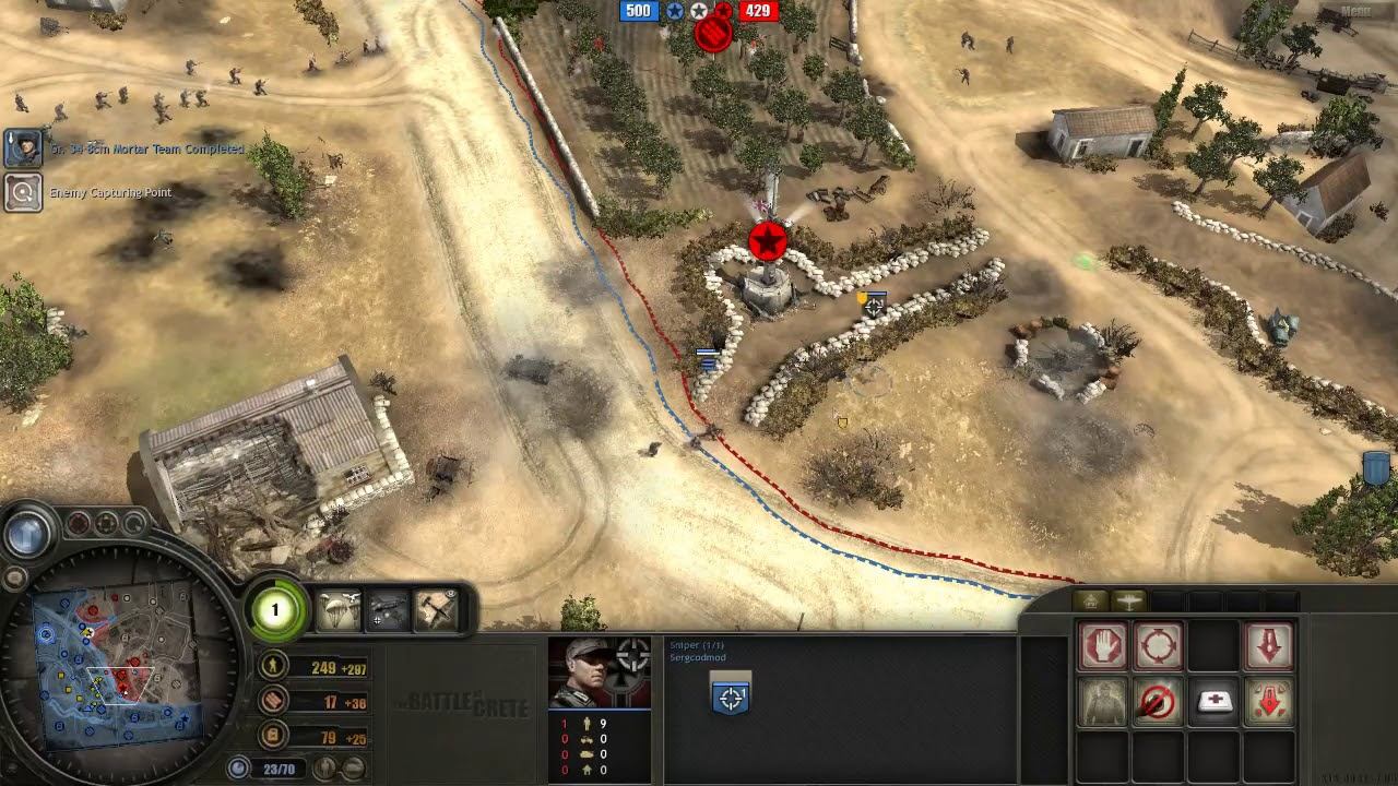 Battle of Crete mod (3.7.11) PvP, 2x2 Maleme map #21 смотреть онлайн