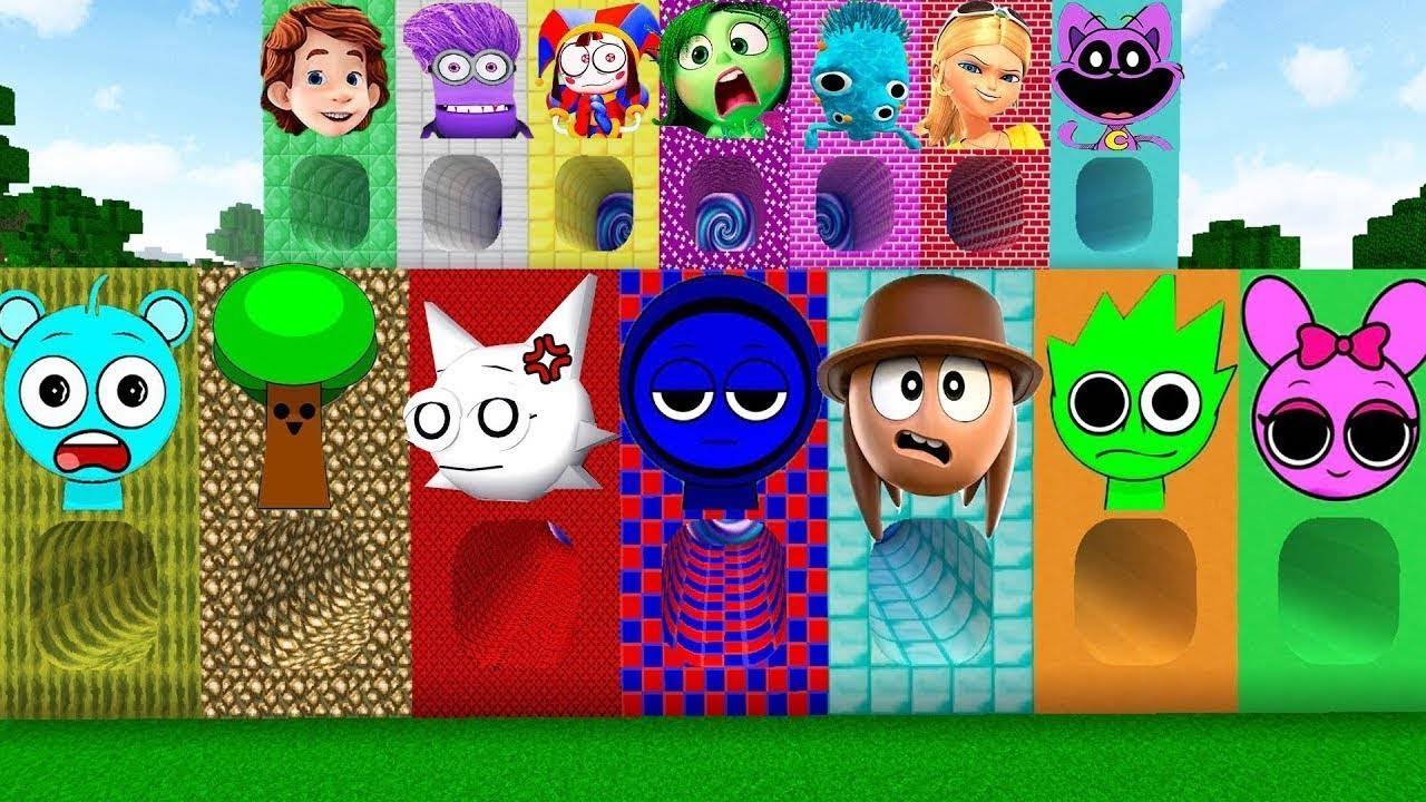 ВЫБЕРИ НЕОБЫЧНЫЙ ДОМ С ВЫЖИВАНИЕМ СПРУНКИ БАН БАН В МАЙНКРАФТ смотреть онлайн