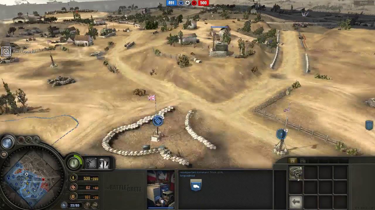 Battle of Crete mod (3.7.15) PvP, 2x2 Maleme map #4 смотреть онлайн