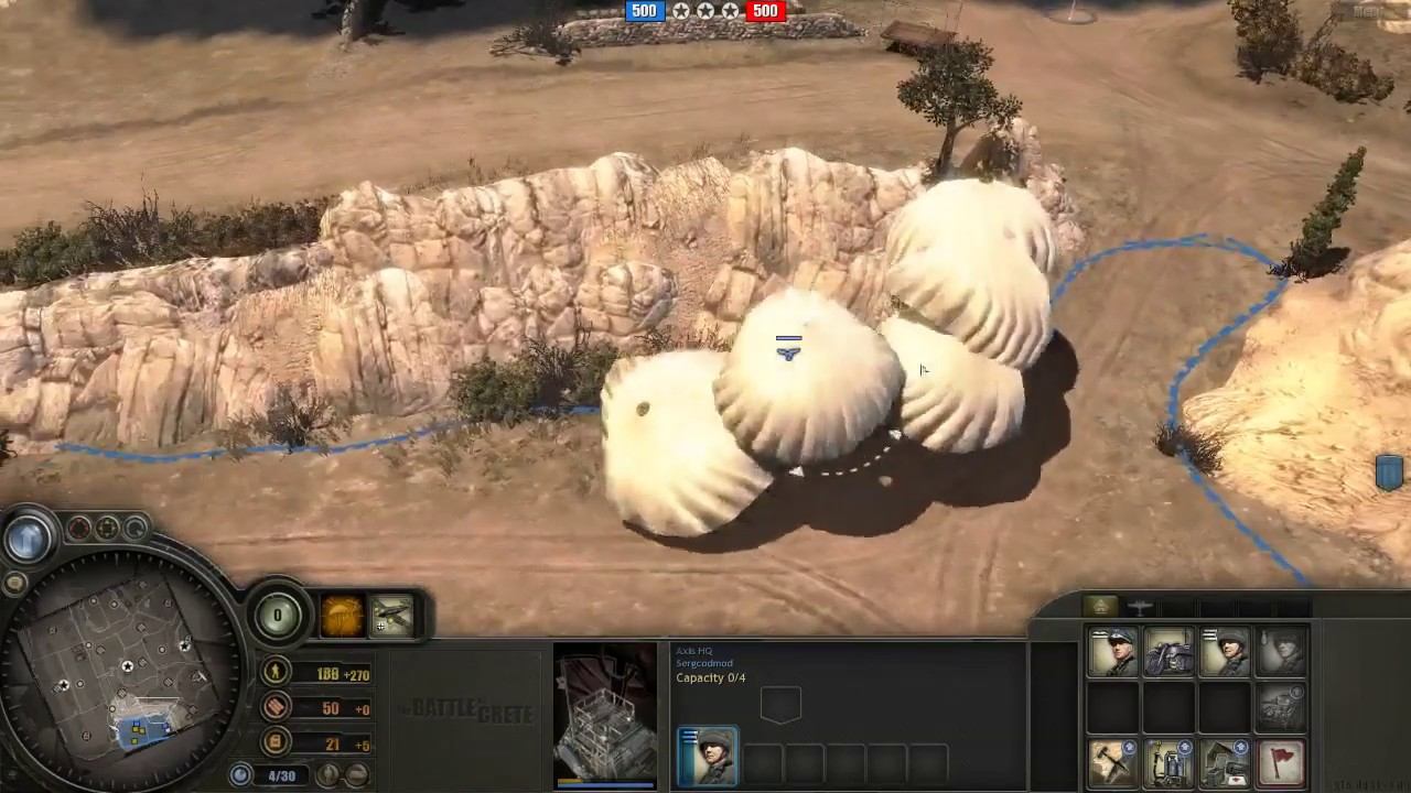 Battle of Crete mod (3.8.4) PvP, 2x2 Heraklion airfield map #6 смотреть онлайн