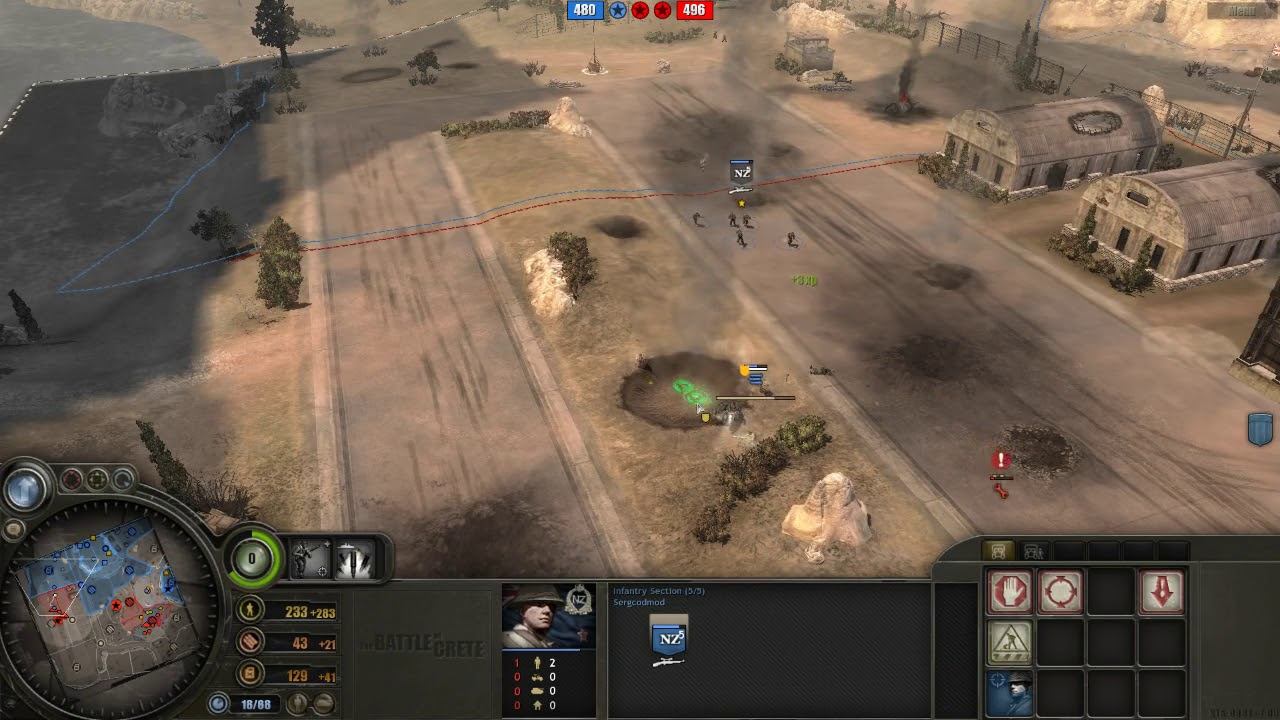 Battle of Crete mod (3.7.10) PvP, 2x2 Heraklion airfield map #9 смотреть онлайн