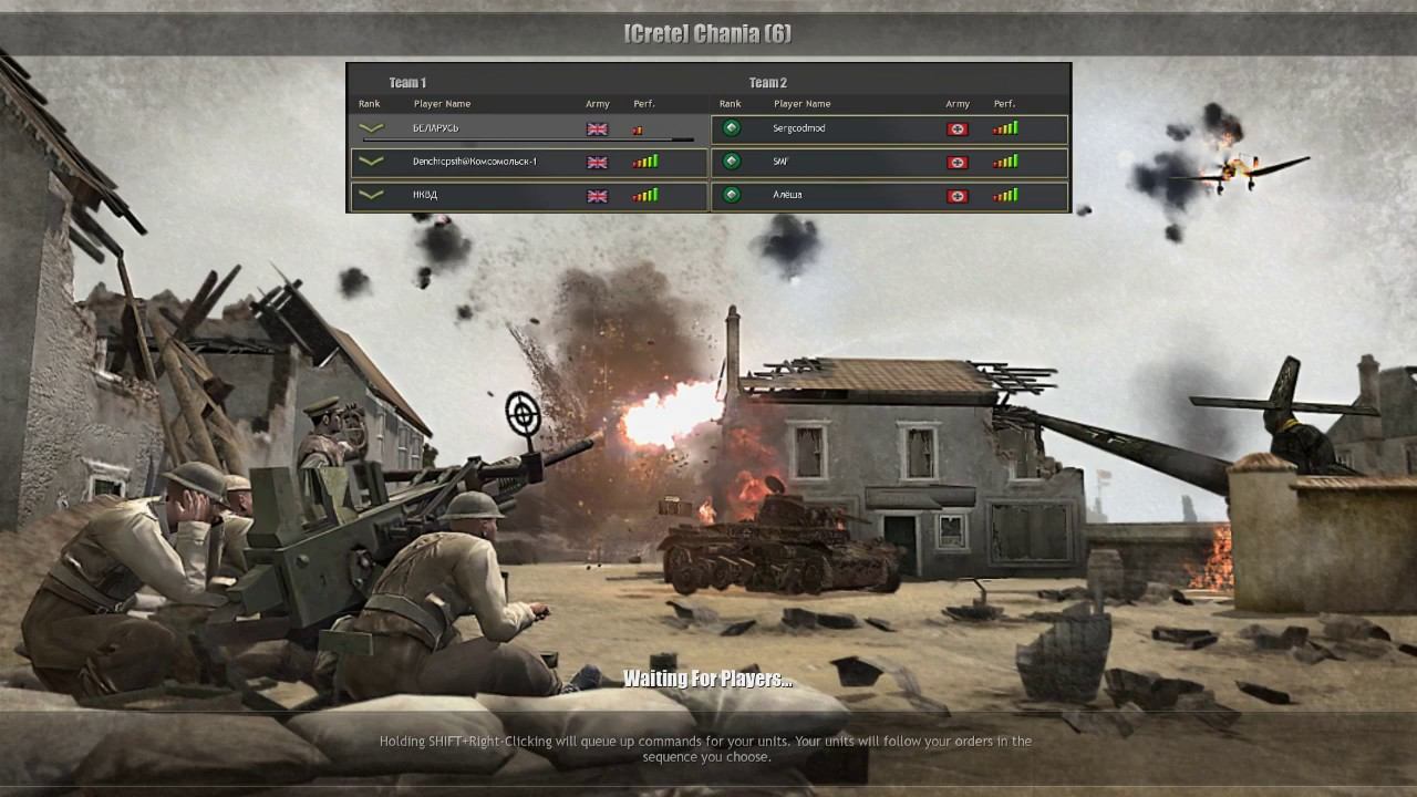 Battle of Crete mod (3.8.8) PvP, 3x3 Chania map #1 смотреть онлайн