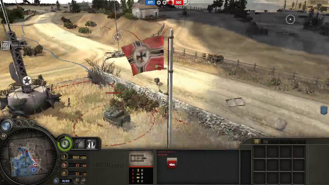 Battle of Crete mod (3.8.1) PvP, 2x2 Maleme map #10 смотреть онлайн