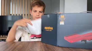 Марк и гигантский  грузовик Scania в масштабе 1_18 – Миссия по спасению  сломанного Range Rover