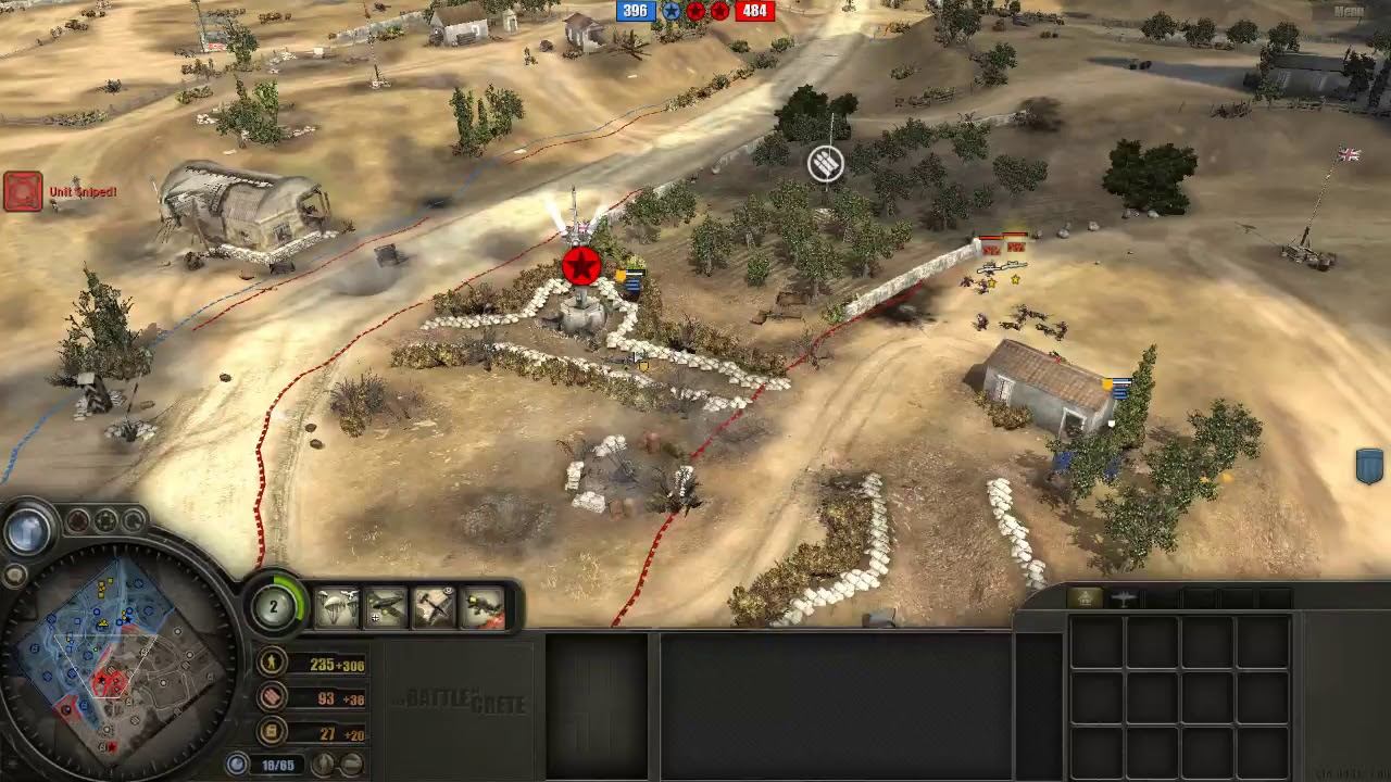 Battle of Crete mod (3.8.7) PvP, 2x2 Maleme map #2 смотреть онлайн