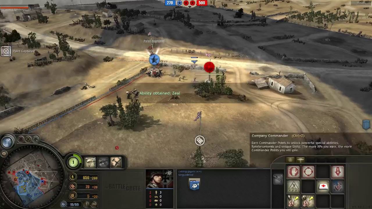 Battle of Crete mod (3.7.12) PvP, 2x2 Maleme map #29 смотреть онлайн
