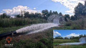 Блочная установка импульсного пожаротушения БУИП-18
