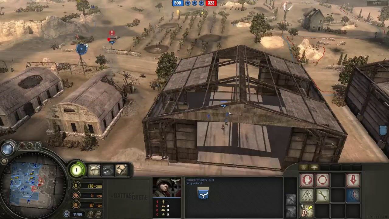 Battle of Crete mod (3.7.12) PvP, 2x2 Heraklion airfield map #22 смотреть онлайн