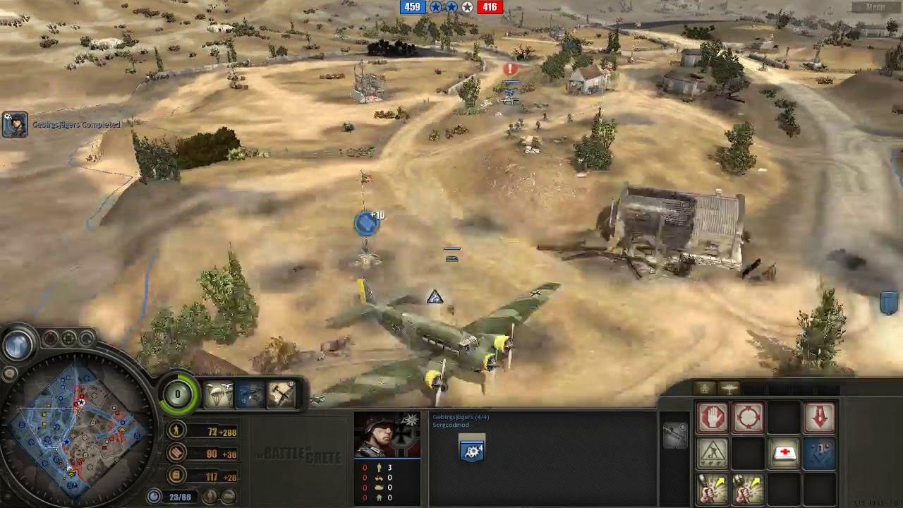 Battle of Crete mod (3.8.8) PvP, 2x2 Maleme map #8 смотреть онлайн