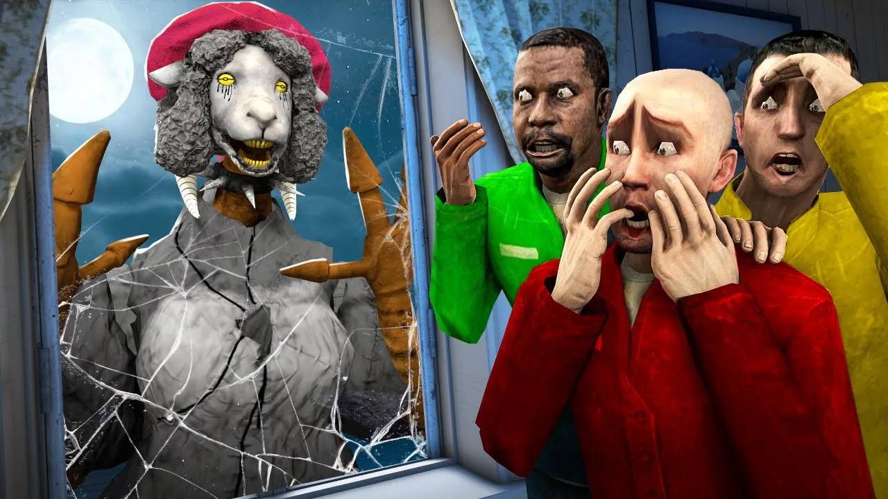 ВЕДЬМА ОВЦА! СТРАШНАЯ ОВЦА ОХОТИТСЯ НА НАС! УГАР И БЕЗУМИЕ В Garry`s Mod смотреть онлайн