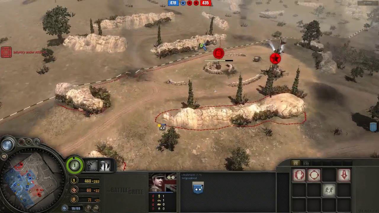 Battle of Crete mod (3.8.7) PvP, 2x2 Heraklion airfield map #33 смотреть онлайн