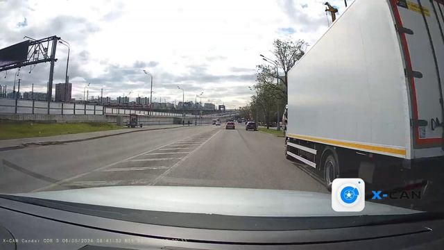 X-CAN Condor COB 3 WiFi DUO Город Утро Облачно 4K 30fps смотреть онлайн