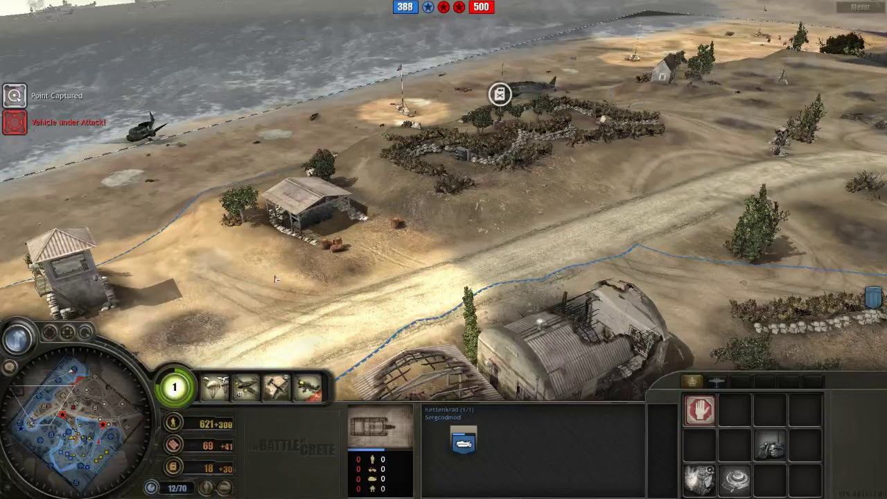 Battle of Crete mod (3.7.11) PvP, 2x2 Maleme map #14 смотреть онлайн