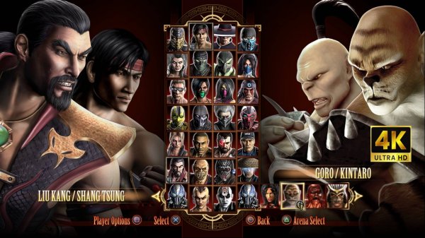 Игра за Liu Kang & Shang Tsung в Mortal Kombat Komplete Edition на PS3 Expert в 4K