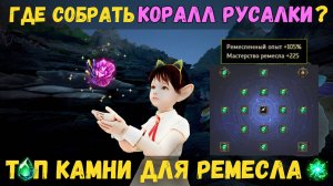 [BDO]🌱НОВАЯ ТОП-ИНКРУСТАЦИЯ ДЛЯ РЕМЕСЛА - 105% ОПЫТА И 225 МАСТЕРСТВА | ГДЕ ДОБЫТЬ КОРАЛЛ РУСАЛКИ?