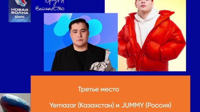 Третье место - Yernazar (Казахстан) и JUMMY (Россия)