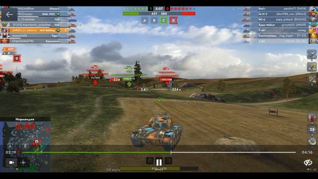 M41 Bulldog, Нормандия, 23.08.2025 22-21, Рейтинговый, превосходство