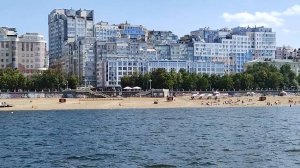 🚤 Прогулка на катере по Волге из Самары — шикарные виды, пляж, вода, лодки