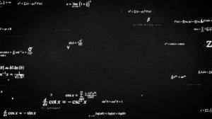 Школьная доска с формулами / Футаж школьный