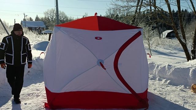 Обзор полов ПВХ для зимней палатки Медведь куб 4