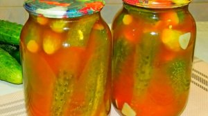 Необычный маринад для огурцов.