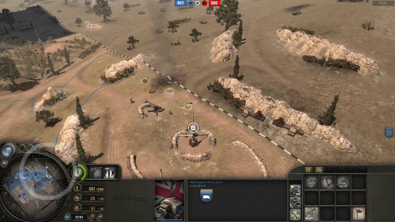 Battle of Crete mod (3.7.10) PvP, 2x2 Heraklion airfield map #20 смотреть онлайн