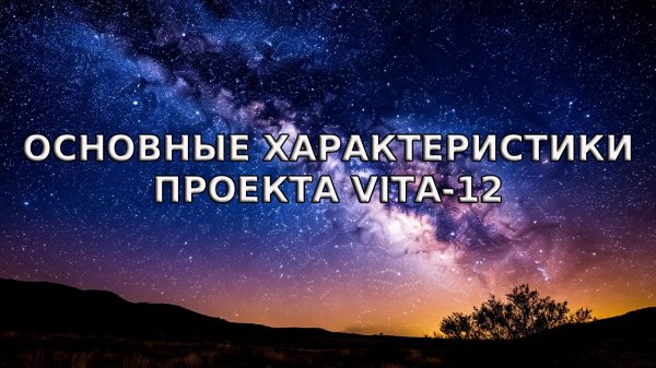 Амурская А.В.. Основные характеристики проекта VITA-12