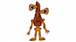 Как нарисовать Сереноголового монстра пожирателя