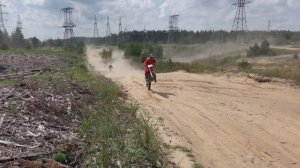 Школа мотокросса ZRT Тренировка на песке