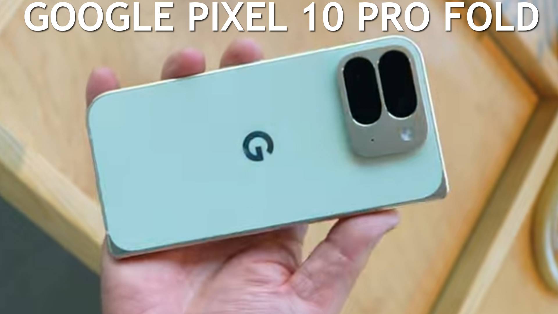 Google Pixel 10 Pro Fold первый обзор на русском смотреть онлайн