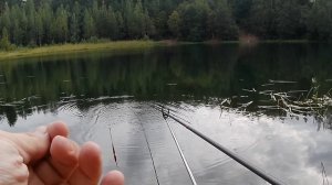 Рыбалка на Херабуну. Озеро Перчучное. Когда не ахти как.