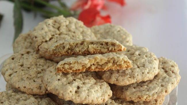 Творожное печенье с грецкими орехами и льняными семечками смотреть онлайн