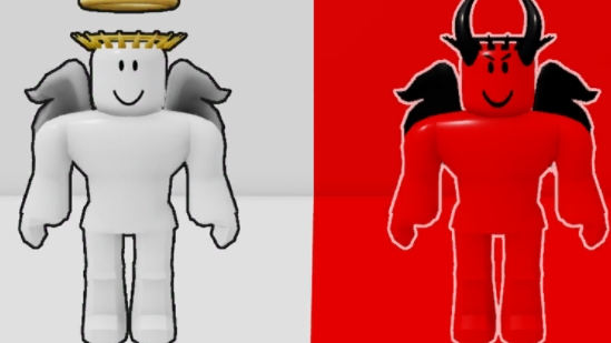 Ангел vs Демона обби/Хороший или плохой обби смотреть онлайн