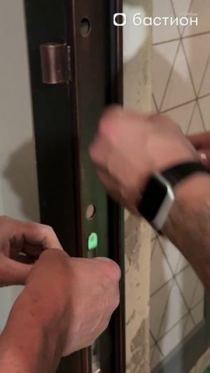 Как установить дверь весом ПОЛТОННЫ?! #двери #установка #бастион