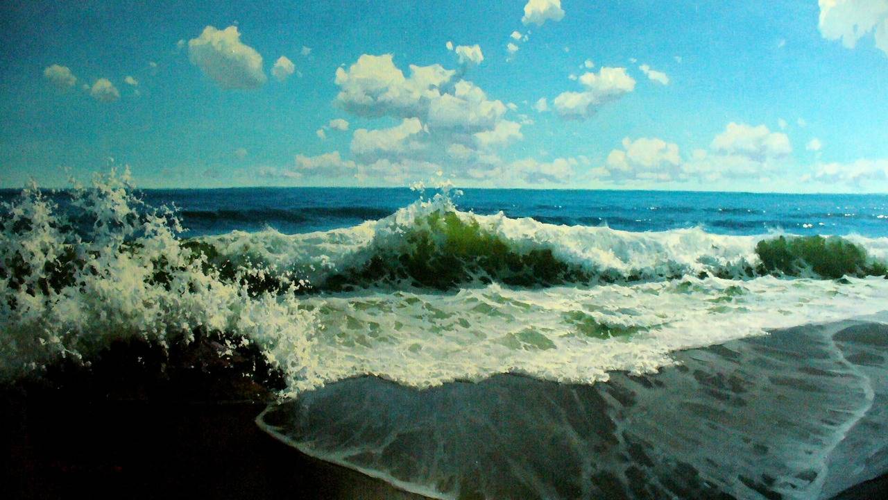 Морские пейзажи художника Владимира Федорова смотреть онлайн